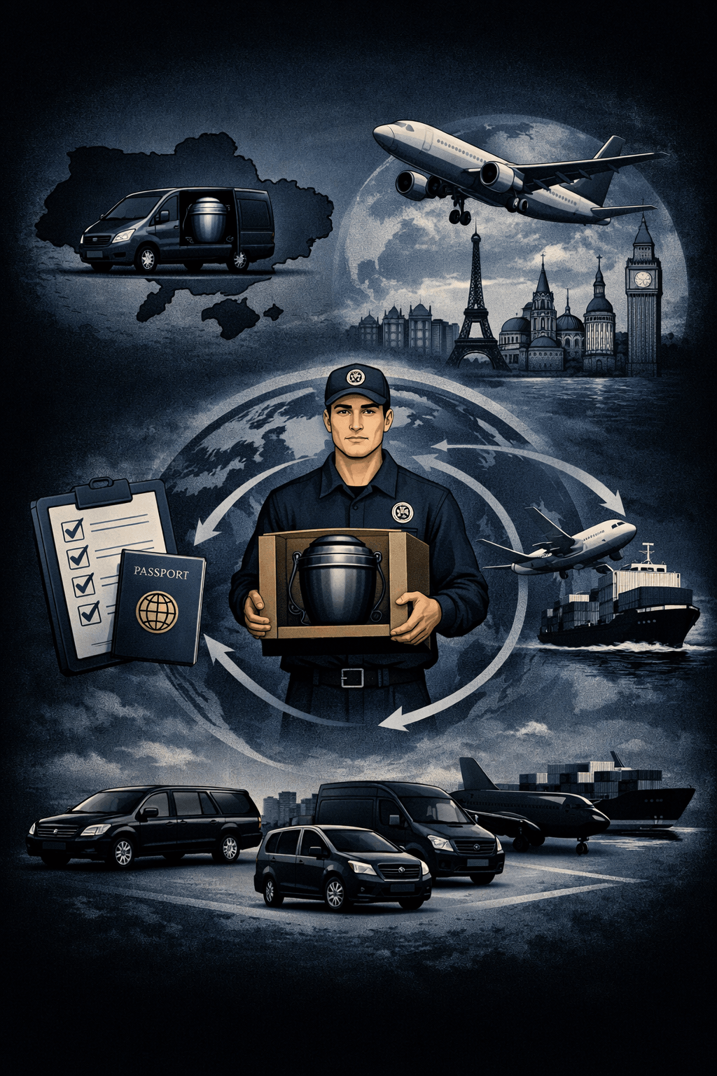 Доставка урни з прахом